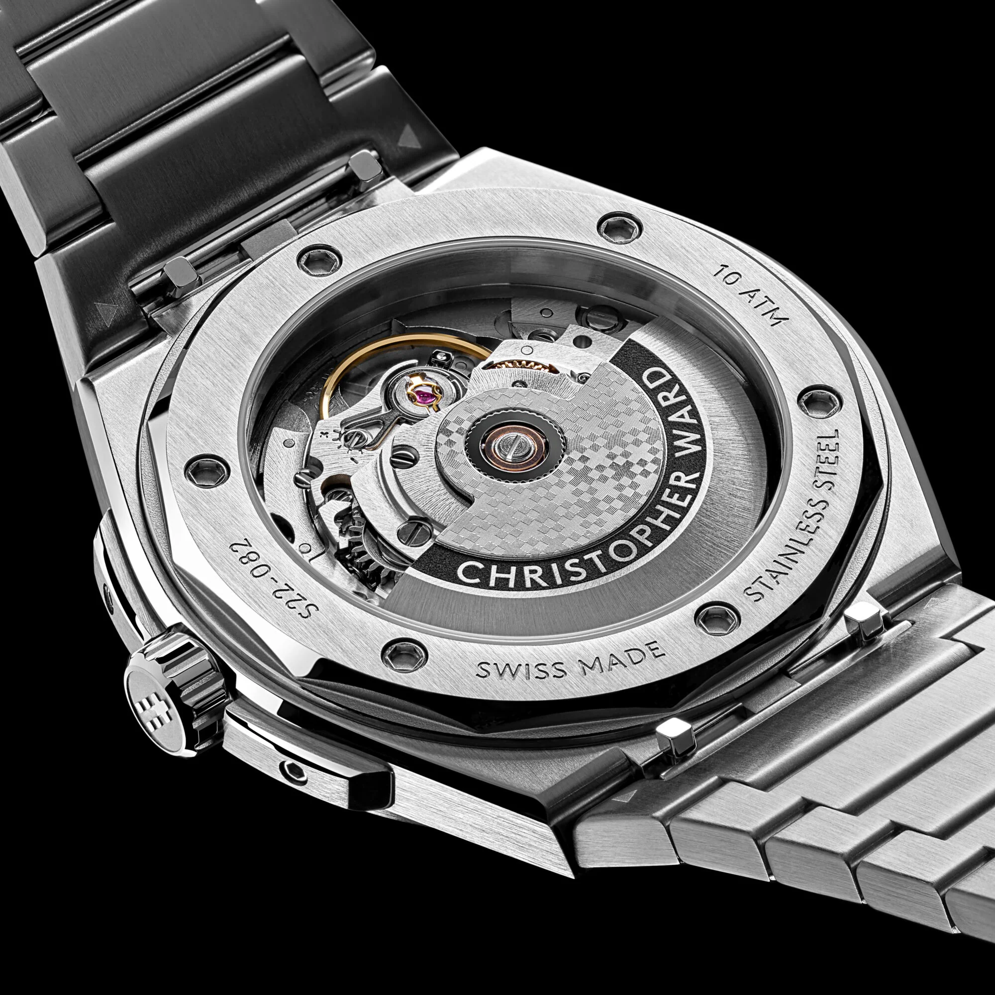 Christopher Ward C12 The Twelve Auto - 40mm - Glacier Blue - Image 6