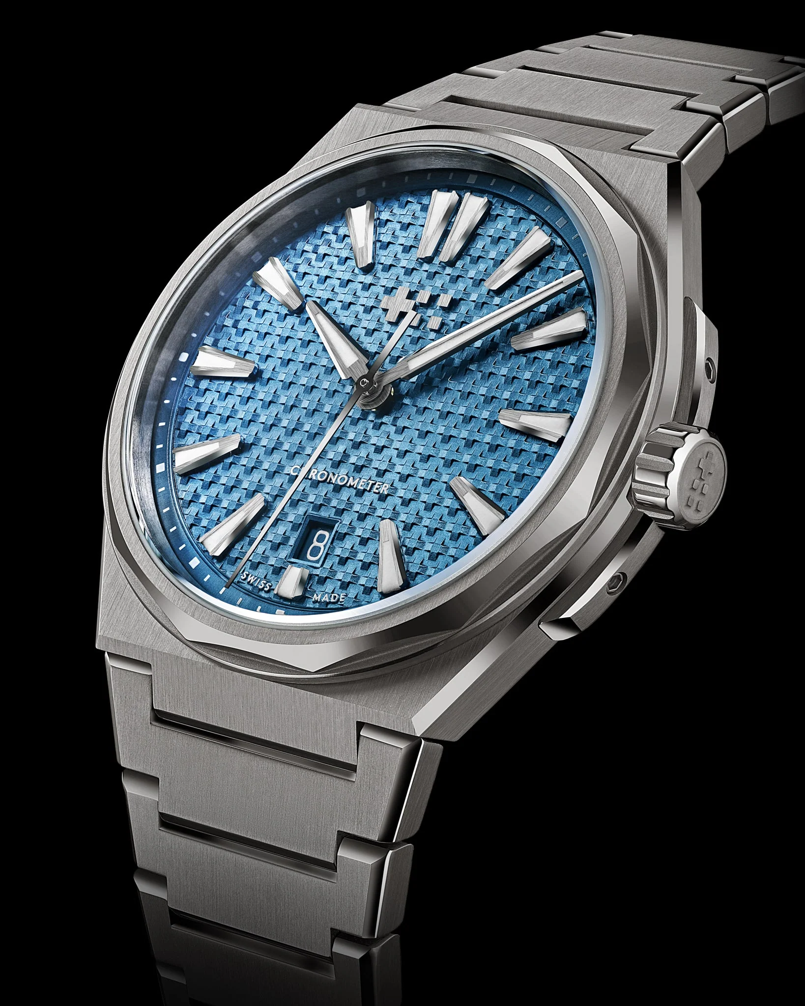 Christopher Ward The Twelve Titanium - Fjord Blue - Non-Fumé 40mm - Image 5